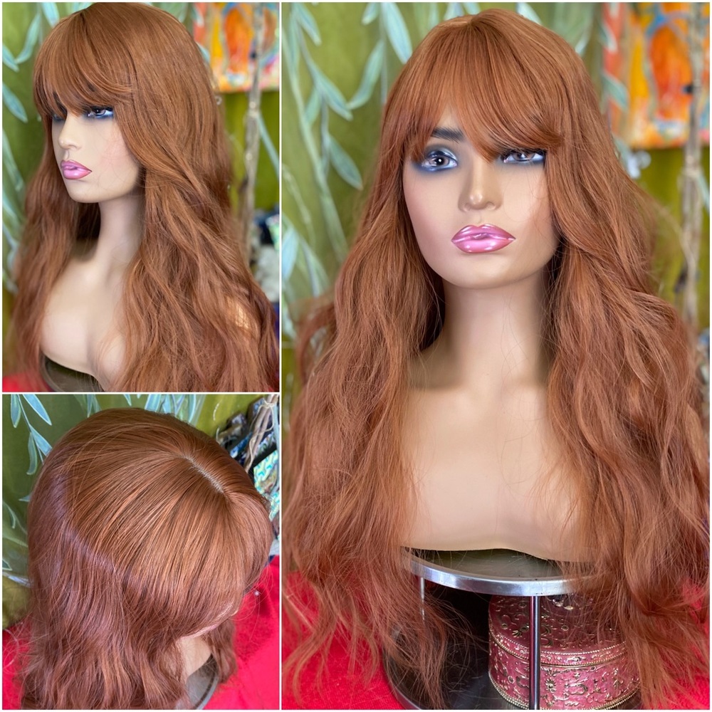 natural ginger readhead wig
